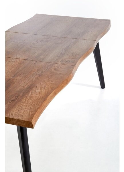 Jedálenský stôl Dickson 150 cm, dub / čierna