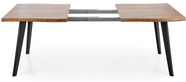 Jedálenský stôl Dickson 150 cm, dub / čierna