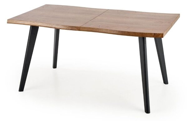Jedálenský stôl Dickson 150 cm, dub / čierna