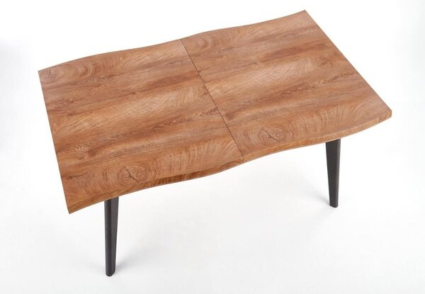 Jedálenský stôl Dickson 150 cm, dub / čierna