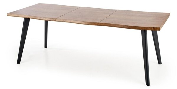 Jedálenský stôl Dickson 150 cm, dub / čierna