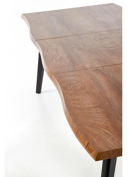 Jedálenský stôl Dickson 150 cm, dub / čierna