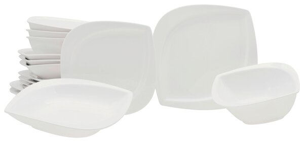 KOMBINOVANÝ SERVIS, 16-dielne, porcelán Creatable - Online Only bytové doplnky, Online Only