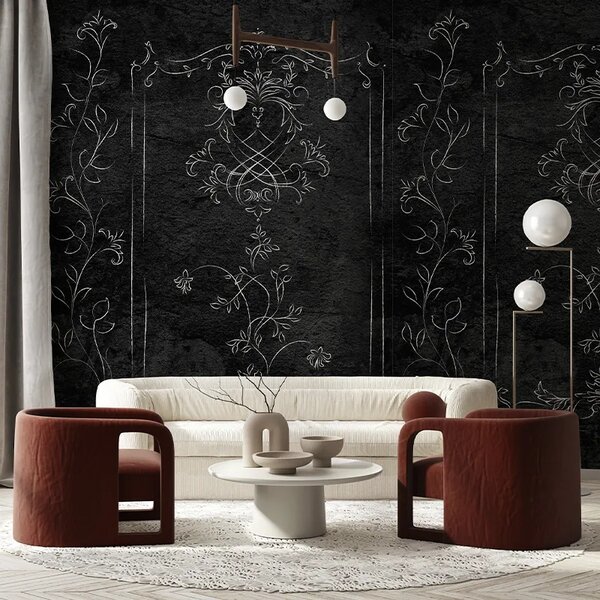 VLADILA Boucler Stucco Dark - tapeta
