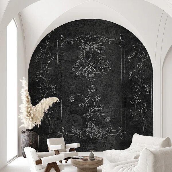 VLADILA Boucler Stucco Dark - tapeta