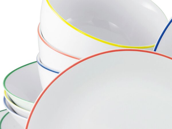 KOMBINOVANÝ SERVIS, 24-dielne, porcelán Creatable - Online Only bytové doplnky, Online Only