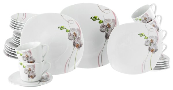KOMBINOVANÝ SERVIS, 30-dielne, porcelán Creatable - Online Only bytové doplnky, Online Only