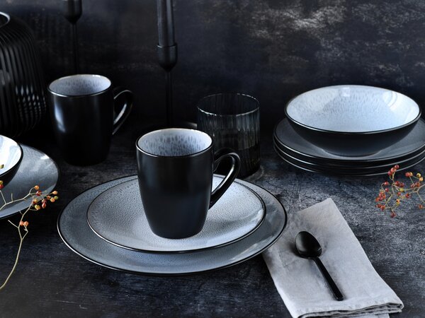 KOMBINOVANÝ SERVIS, 16-dielne, kamenina Creatable - Online Only bytové doplnky, Online Only