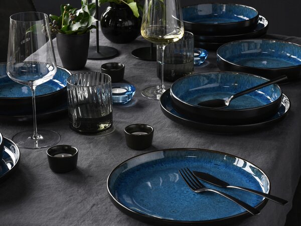 KOMBINOVANÝ SERVIS, 16-dielne, kamenina Creatable - Online Only bytové doplnky, Online Only