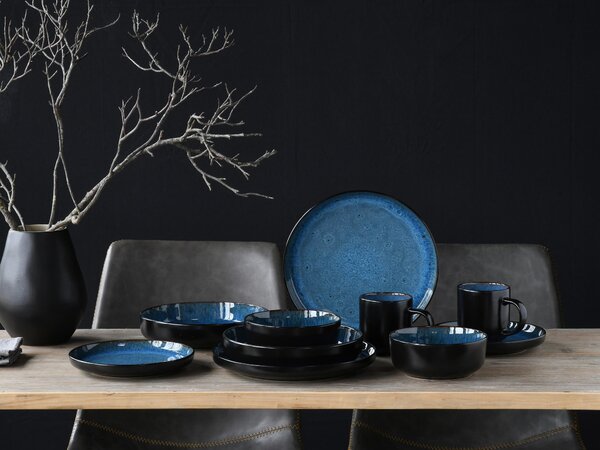 KOMBINOVANÝ SERVIS, 16-dielne, kamenina Creatable - Online Only bytové doplnky, Online Only