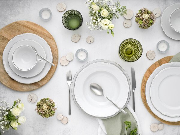 KOMBINOVANÝ SERVIS, 30-dielne, porcelán Creatable - Online Only bytové doplnky, Online Only