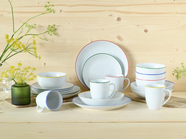 KOMBINOVANÝ SERVIS, 20-dielne, porcelán Creatable - Online Only bytové doplnky, Online Only