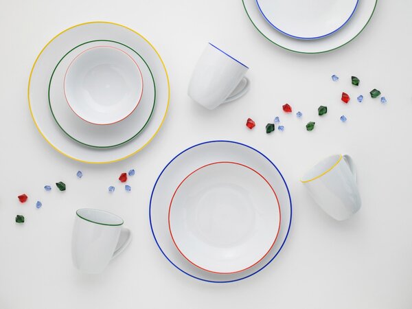 KOMBINOVANÝ SERVIS, 20-dielne, porcelán Creatable - Online Only bytové doplnky, Online Only