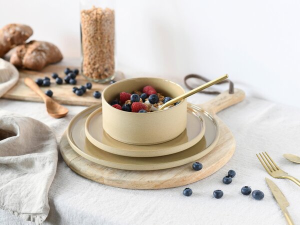 SADA PLYTKÝCH TANIEROV, keramika, 26 cm Creatable - Online Only bytové doplnky, Online Only