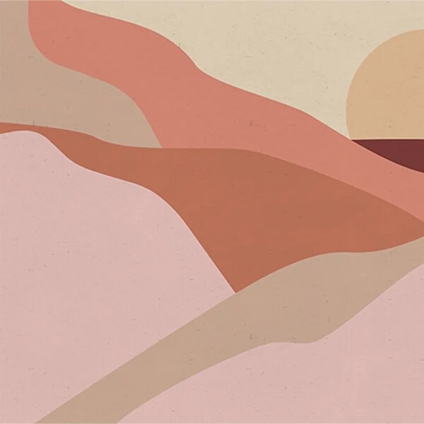 VLADILA Desert Postcard (Warm) - tapeta