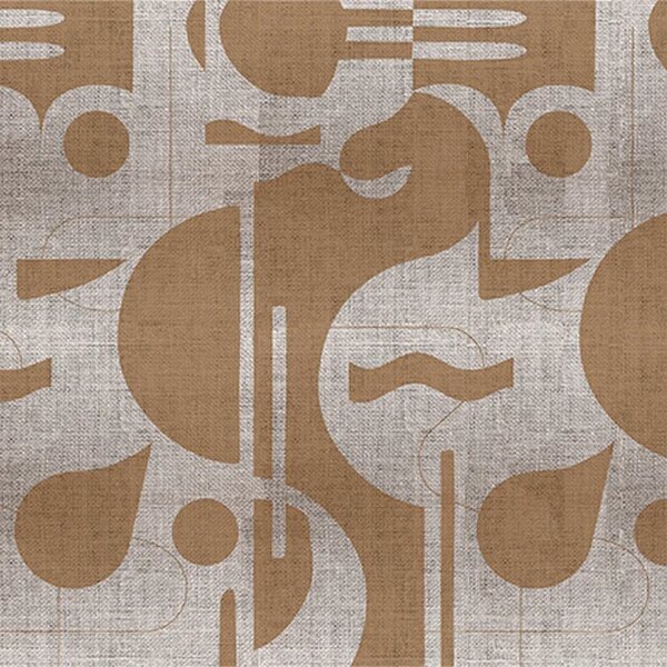 VLADILA Contours In Bold (Cream) - tapeta
