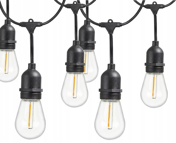 LED svetelná záhradná girlanda LUCENT, 15 m