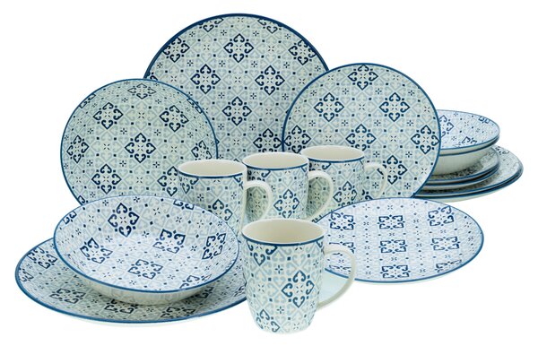 KOMBINOVANÝ SERVIS, 16-dielne, pórovina Creatable - Online Only bytové doplnky, Online Only