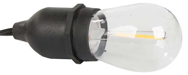LED svetelná záhradná girlanda LUCENT, 15 m