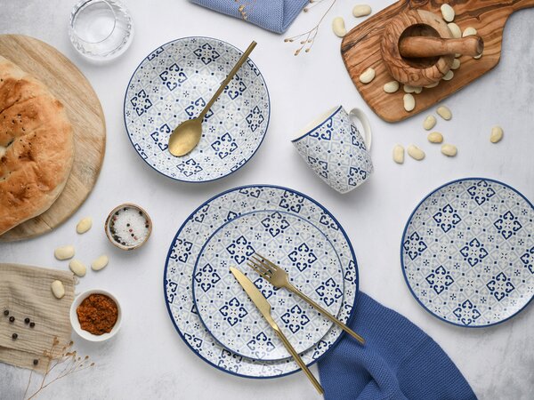 KOMBINOVANÝ SERVIS, 16-dielne, pórovina Creatable - Online Only bytové doplnky, Online Only
