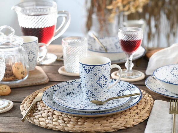 KOMBINOVANÝ SERVIS, 16-dielne, pórovina Creatable - Online Only bytové doplnky, Online Only