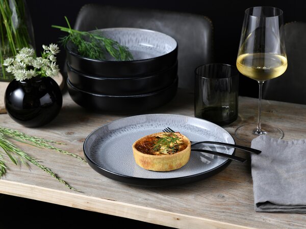 KOMBINOVANÝ SERVIS, 16-dielne, kamenina Creatable - Online Only bytové doplnky, Online Only