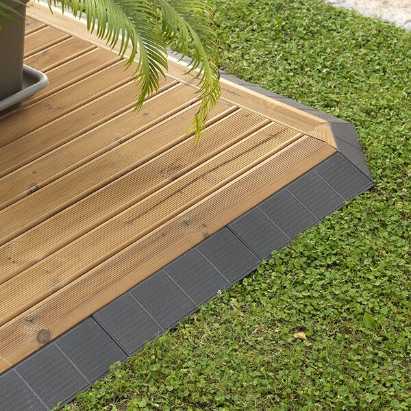 Drevená dlažba Linea CombiWood 40 x 118 x 6,5 cm, prírodné drevo