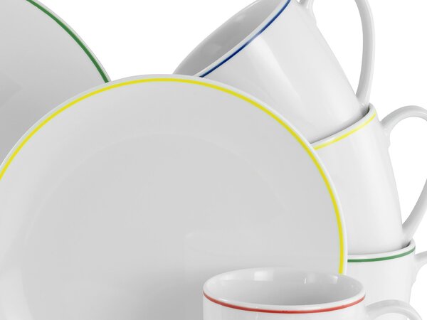 KOMBINOVANÝ SERVIS, 16-dielne, porcelán Creatable - Online Only bytové doplnky, Online Only