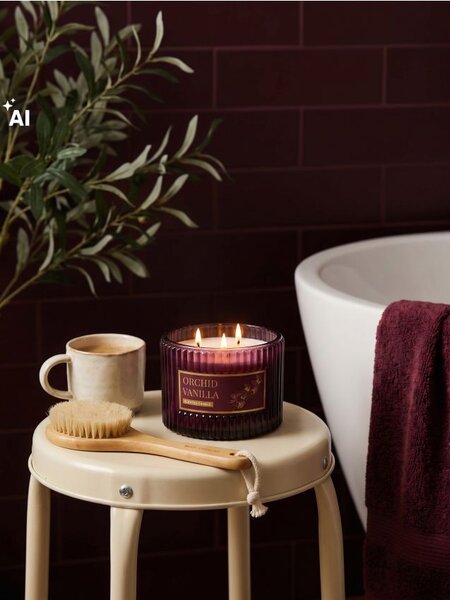 Sinsay - Vonná sviečka Orchid Vanilla - fialová