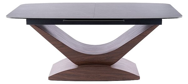 Jedálenský stôl Dolce, sivá / orech