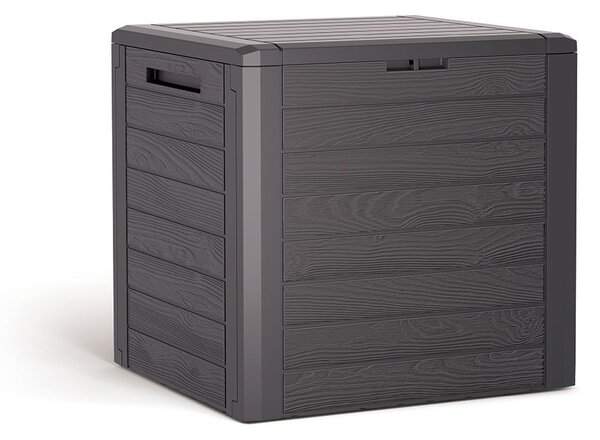Záhradný box, 140 l, tmavo hnedá