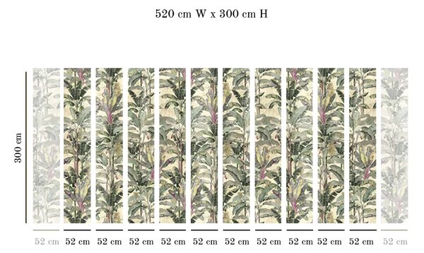 VLADILA Musa Verticalia - tapeta