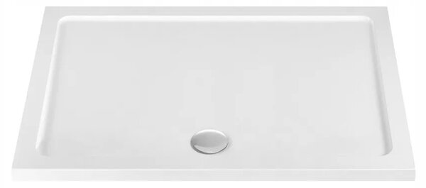 Rea Savoy obdĺžniková sprchová vanička so sifónom 100x80 cm biela REA-K5332