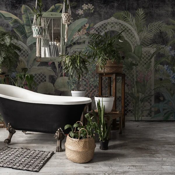 VLADILA Verdant Mosaic (Dark) - tapeta