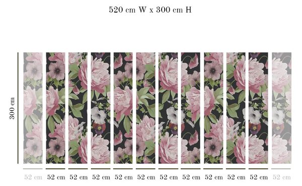 VLADILA Soft Flowers - tapeta