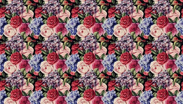 VLADILA Colorful Flowers - tapeta