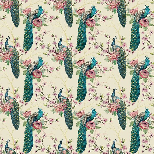 VLADILA Pea Fowl - tapeta