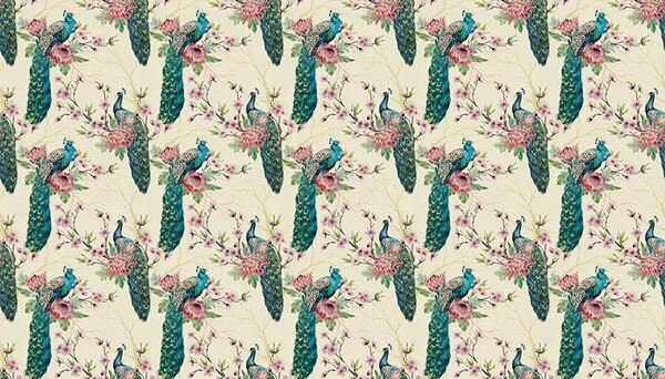 VLADILA Pea Fowl - tapeta