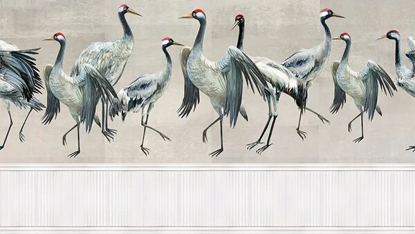 VLADILA Dance Of Cranes - tapeta