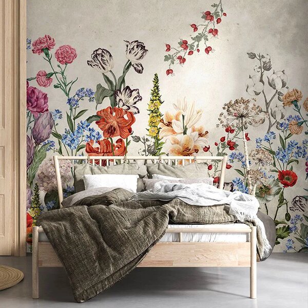 VLADILA Light Mural Bouquet - tapeta