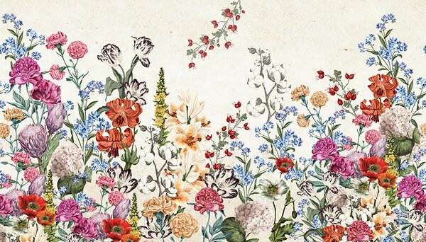 VLADILA Light Mural Bouquet - tapeta