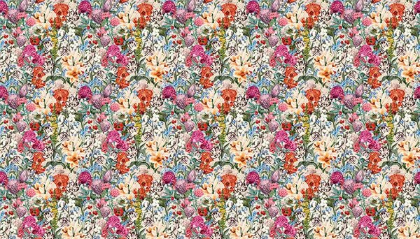 VLADILA Primavera Flowers (Cream) - tapeta