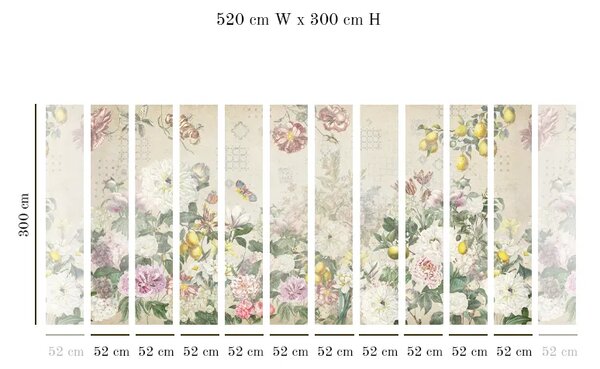 VLADILA Flutter Of Wings Cream - tapeta