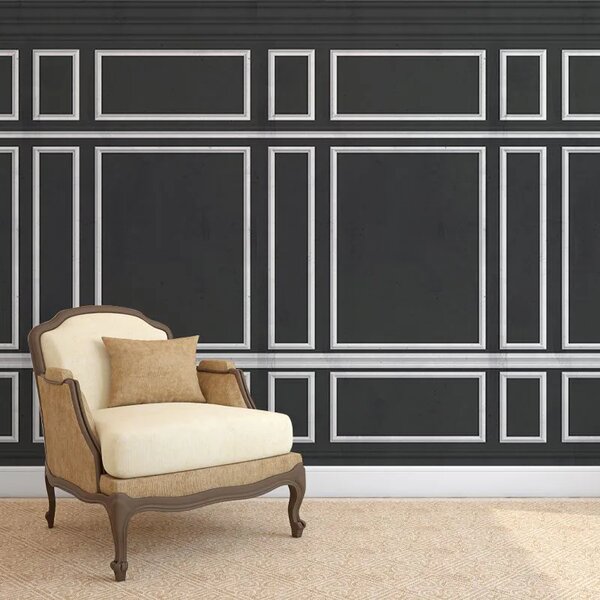 VLADILA Dark Stucco - tapeta