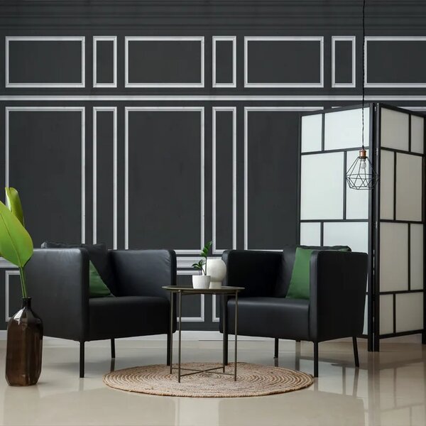 VLADILA Dark Stucco - tapeta