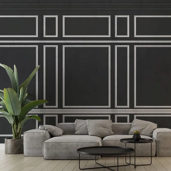 VLADILA Dark Stucco - tapeta