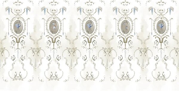 VLADILA Royal Animals White - tapeta