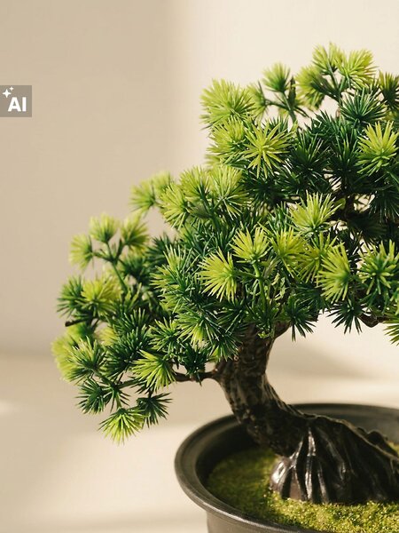 Sinsay - Dekoratívna rastlina bonsai v kvetináči - zelená