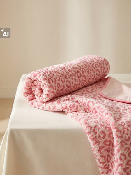 Sinsay - Uterák s leopardím vzorom - ružová
