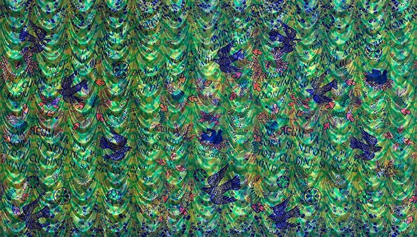 VLADILA Spovedanie (Verde) - tapeta